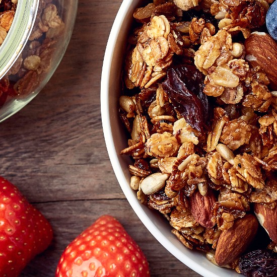 Müsli mit Beeren; Foto: © baibaz - Shutterstock.com
