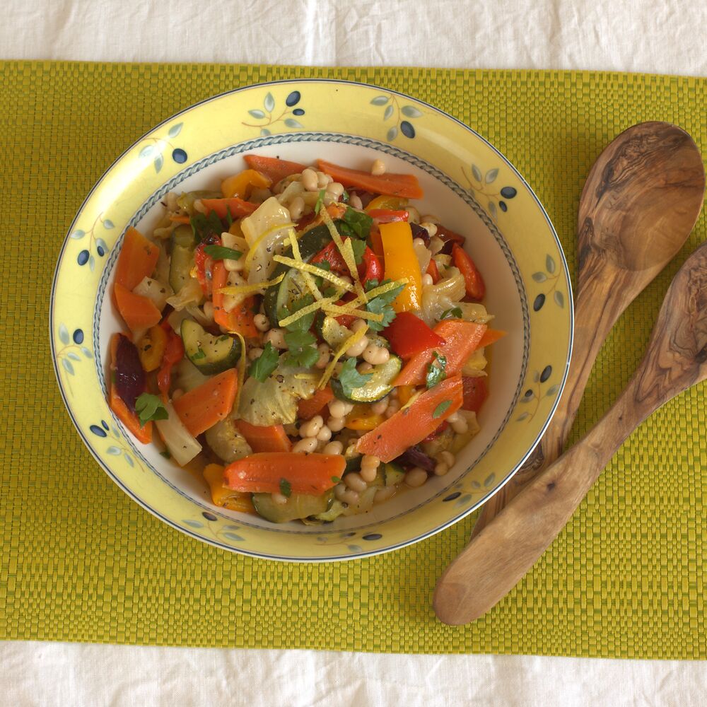 Mehr Informationen zum Thema: Ofen&shy;gemüse-Salat