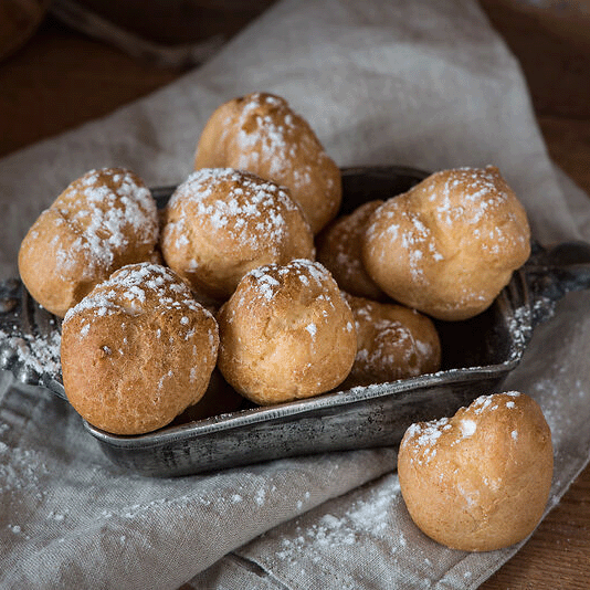 Mehr Informationen zum Thema: Brandteig&shy;krapferl