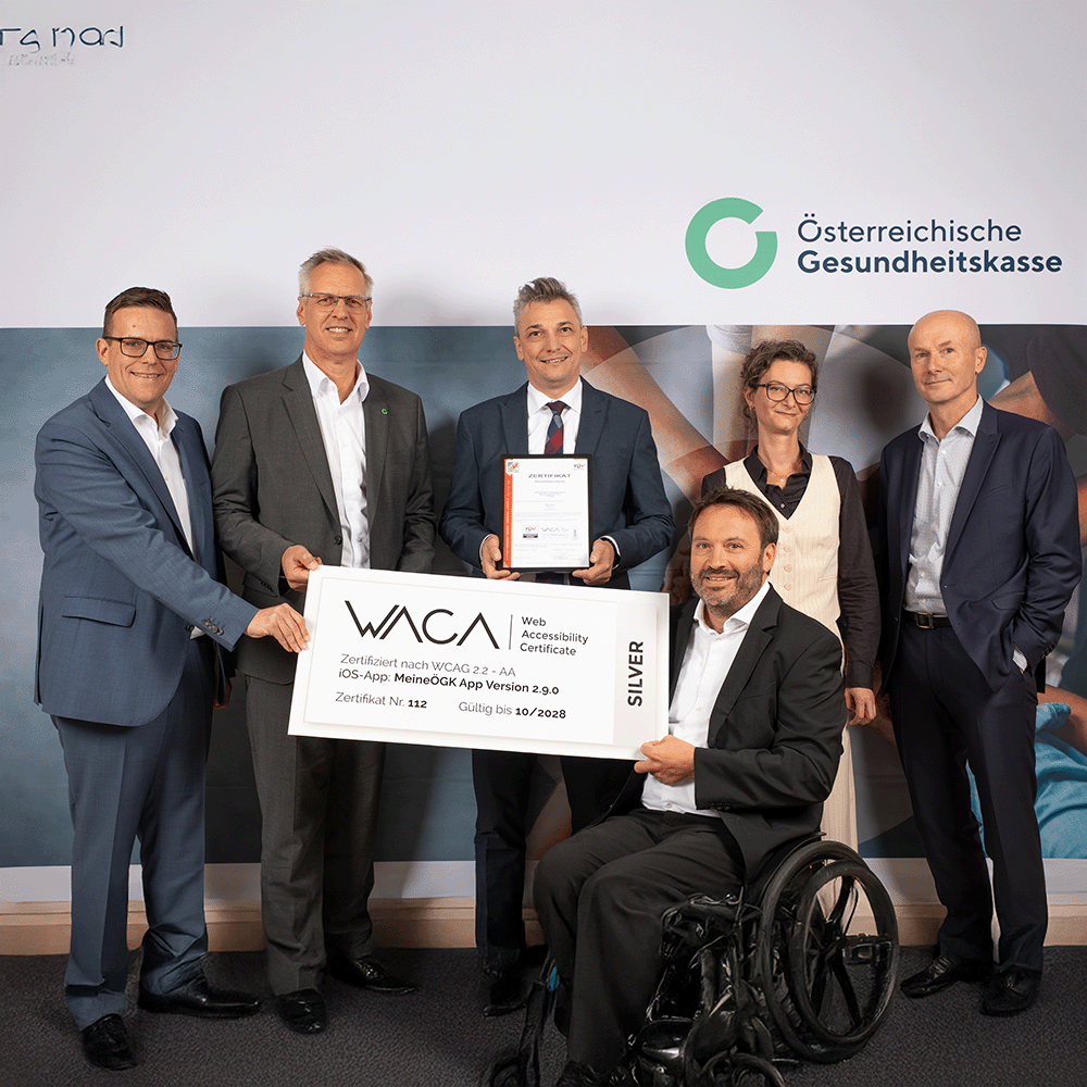 Mehr Informationen zum Thema: Meine ÖGK-App ist barrierefrei!